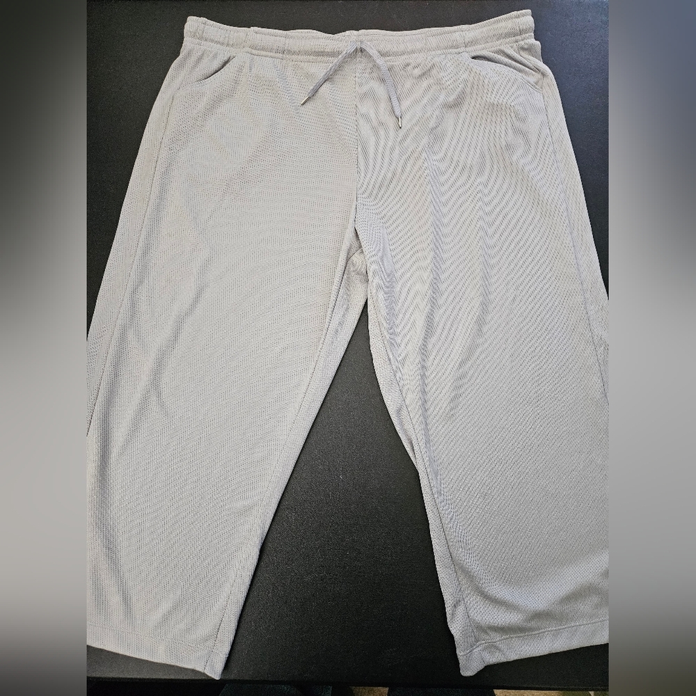 NWT - Jockey Wicking Sport/ Performance Grey 3/4 Warm Ups - XL